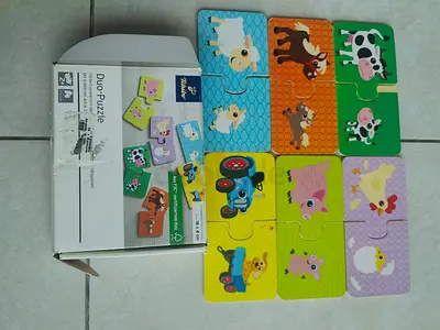 Educational Duo Puzzle for Kids