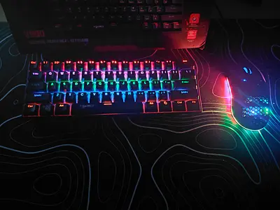 HXSJ Gaming keyboard and mouse for sale!