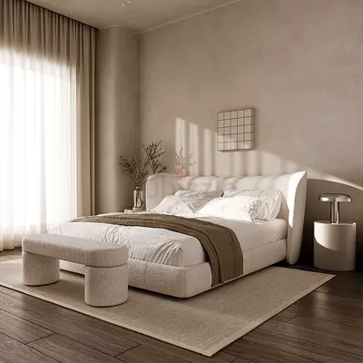 Stylish Upholstered Bed Frame Fully custom Made