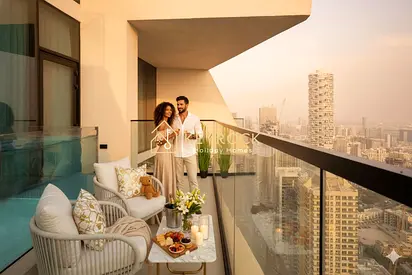 Binghatti Royale – Elegant Apartment | Plunge Pool & Gym | Parking | ALL BILLS INCLUDED