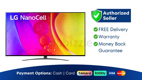 LG 43 inch TV NanoCell Smart 4K - Brand New | 1 Year Warranty | FREE Delivery | AD6626