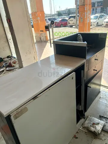 Baqala Counter with Storage