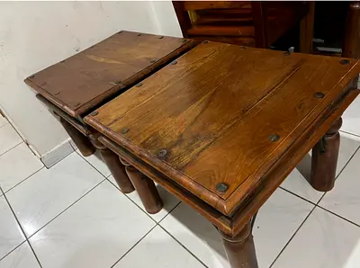 Marina Solid Wood side table- end table