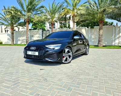 Single Owner, Full Service History  Under Warranty  Audi S3 2022, GCC Top Option, Zero Accident