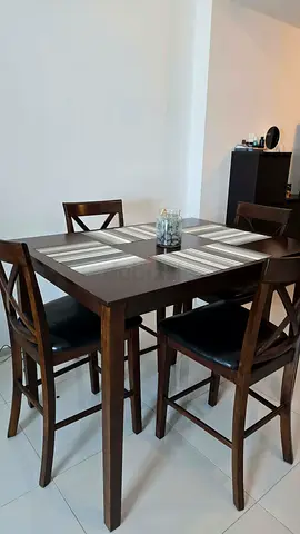 Stylish Dining Table with Chairs