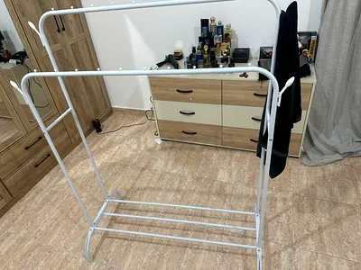 Brand New White Clothes Rack