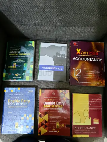 Collection of Grade 12 Accountancy Textbooks (CBSE)