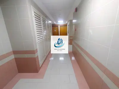 Beautiful studio in Top class building🏢 we present special studio for the couples with wide space and master washroom in just 35999 front of Sahara center Sharjah fully family building gym is free 😍