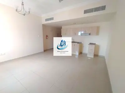 Beautiful studio in Top class building🏢 we present special studio for the couples with wide space and master washroom in just 35999 front of Sahara center Sharjah fully family building gym is free 😍