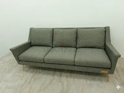 Mid century modern west elm 3 seater sofa