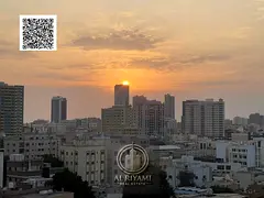 Two-bedroom apartment with a master living room for rent in Liwara 2, near the Orient Towers