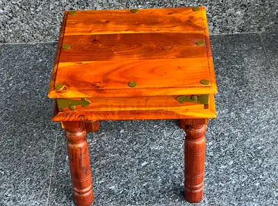 Solid Wood side table- end table