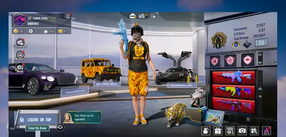 PUBG M HEAVY INVENTORY ACCOUNT