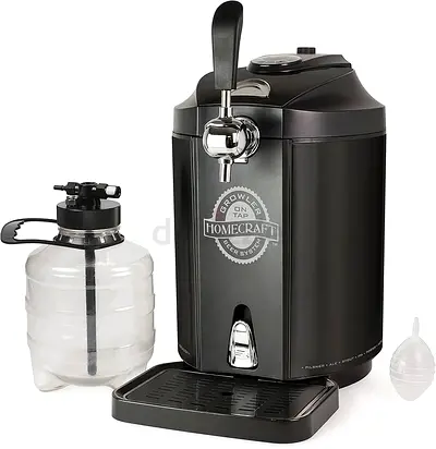 Homecraft CBD5BS Black Stainless Steel Easy-Dispensing Tap Cooling System