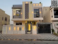Luxury villa in Al Zahia – 5 master bedrooms with two floors, roof, and elevator