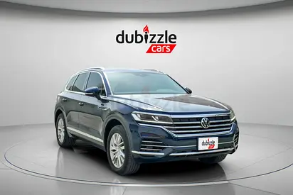 AED 2249/month | 2023 Volkswagen Touareg Atmosphere Comfortline/Highline | GCC Specs | Ref#434035