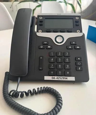 Cisco IP Phone 7841 (CP-7841-K9) | 4-Line Business VoIP Desk Phone | Dual Gigabit LAN | HD Voice