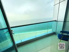 Elite Full Sea View| High Floor | Fully Furnished Luxury 2BR | Beach Access | Ajman corniche Residen