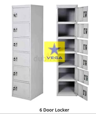 6 Door Metal Locker