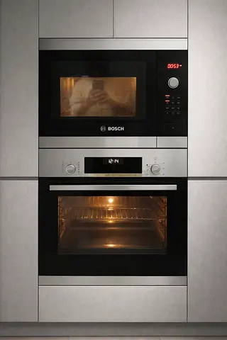 Bosch Series 6 Built-in Electric oven and microwave Set