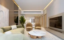 2BR Apartment | Ananda Residences Tower A | Balcony | Park &amp; Pool Views