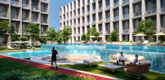 Spacious Studio Apartment for Sale in Binghatti Hillcrest Dubai | 362 Sq.ft Smart Layout | Modern Design in a Growing Community | Ideal for Living or