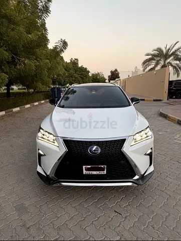 Lexus RX 450h F Sport 2017, GCC Specs - Well Maintained