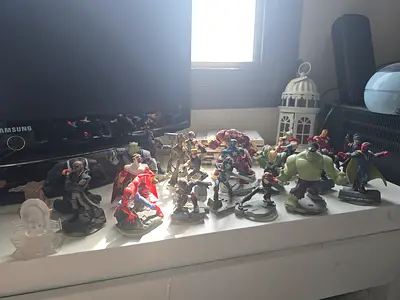 Disney infinity of Marvel Action Figures