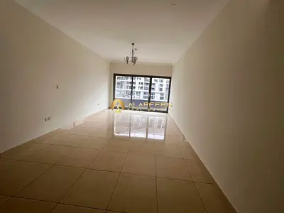 شقة بغرفة نوم واحدة | الزين ريزيدنس JVC | شرفة وإطلالة على المدينة
