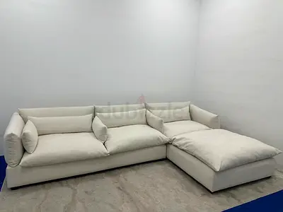 Still brand new condition marina home lshape sofa