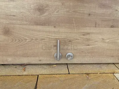 Brand new solid door woodenm