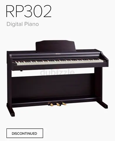 Roland Digital Piano RP302 – 88 Weighted Keys – Excellent Condition (2019)