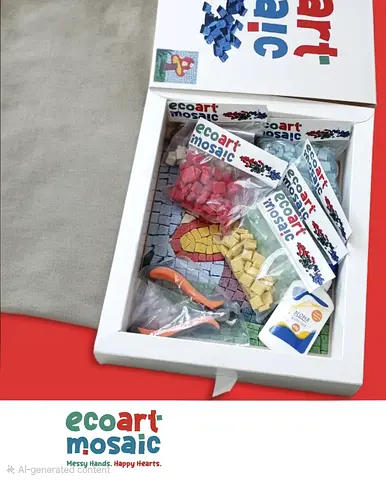 Educational DIY Mosaic Art Kit Creative Picture Craft Set