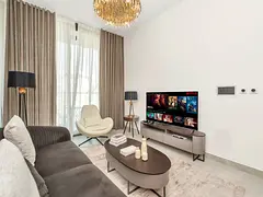 Partial Burj Khalifa View | Business Bay • 1BR Apt