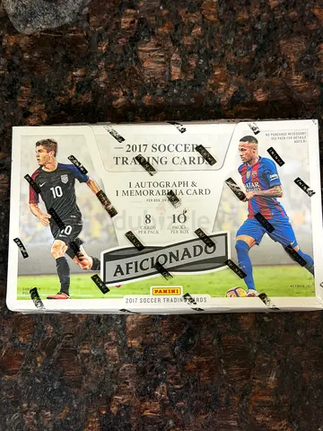 2016/17 PANINI AFICIONADO SOCCER HOBBY BOX BLOWOUT CARDS