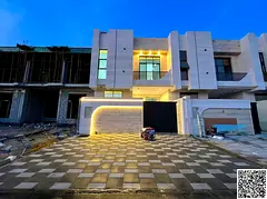 Modern townhouse villa for sale in Al Helio area – Ajman. Excellent location opposite the mosque. 