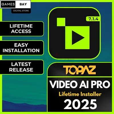 Topaz Video AI Pro - Lifetime 2025