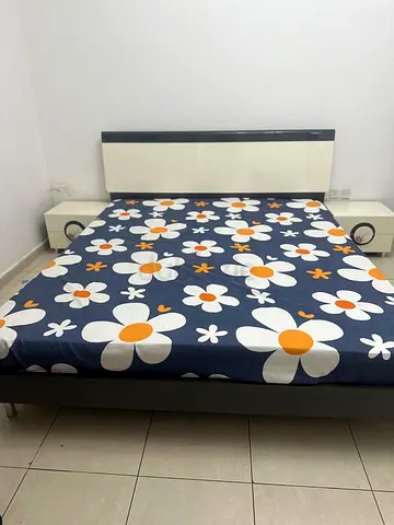 Bed Set with mattress, Wardrobe  Study Table