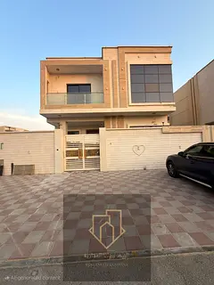 Villa for sale in Al Helio 2 area. 6 master bedrooms on the ground floor, first floor, and roof, for