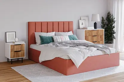 Stylish Modern King size bed with Mattress available good quality