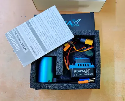 SKYRC FuriaX Supa All in one Brushless Motor ESC Power Combo for 1/10 scale RC Vehicles