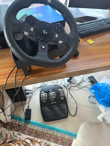 Logitech Racing Wheel with Pedals for Xbox