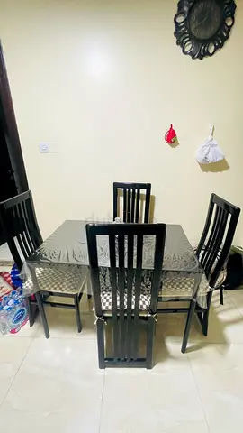 Dining Table with 4 Chairs
