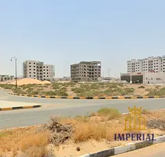 Residential/commercial land (G+10) corner plot on two streets in Al Yasmin, Ajman