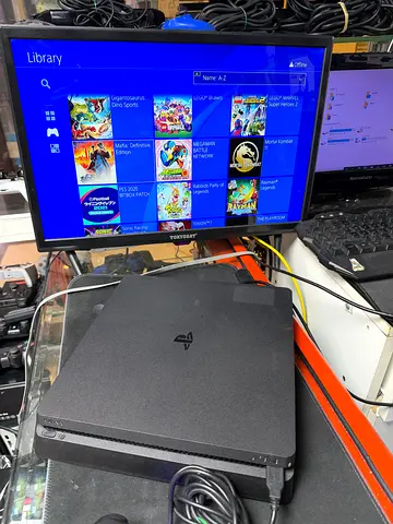 ps4 slim with games