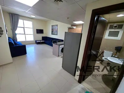 Investment Opportunity One Bedroom Apartment with Parking and Palace View in City Tower Ajman with Rental Income