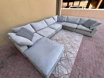 Pan Emirates pianca feather 🪶 filled Modular sofa