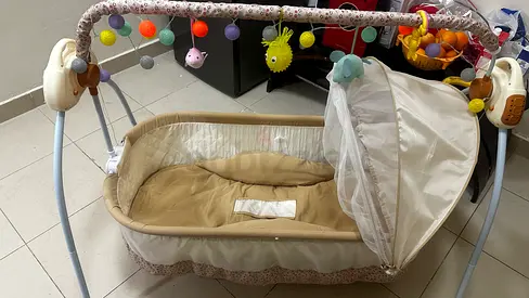 Gentle Cradle Bassinet for Newborns to 6 months