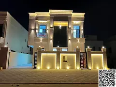 Classic villa for sale in Al Helio 2 area, Ajman. Excellent location on a main street. Two floors an