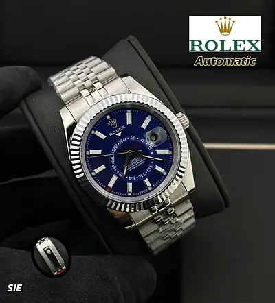 Rolex Sky-Dweller – Deep Blue Dial – Full Steel